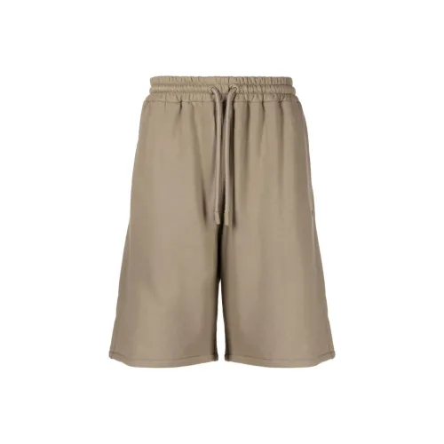 OFF WHITE Drawstring Elasticated Waist Shorts