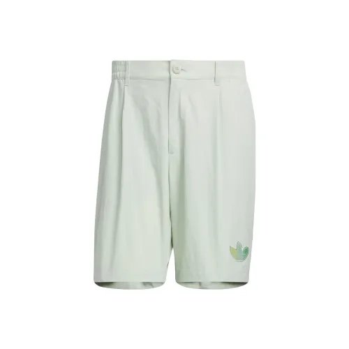 Adidas Originals Sports Shorts Men's Linen Green