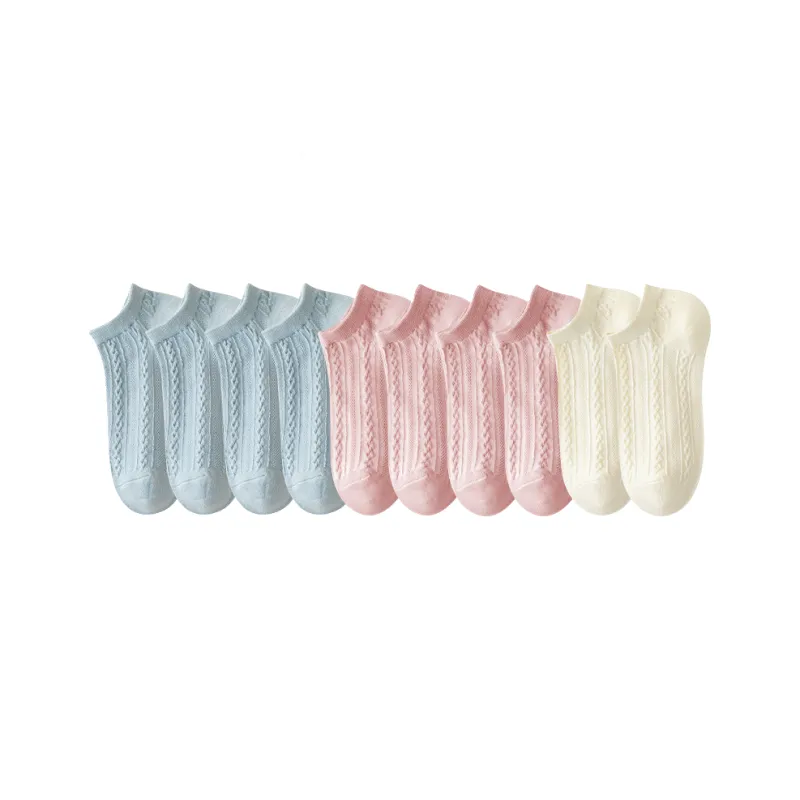 Cotton Gene Ankle Socks Women's 10 Pack-12