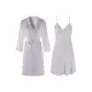 Light Purple Nightgown+Sleep Robe