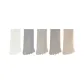 5 Pack, Dark Gray+Light Gray+Apricot Gray+Khaki+White