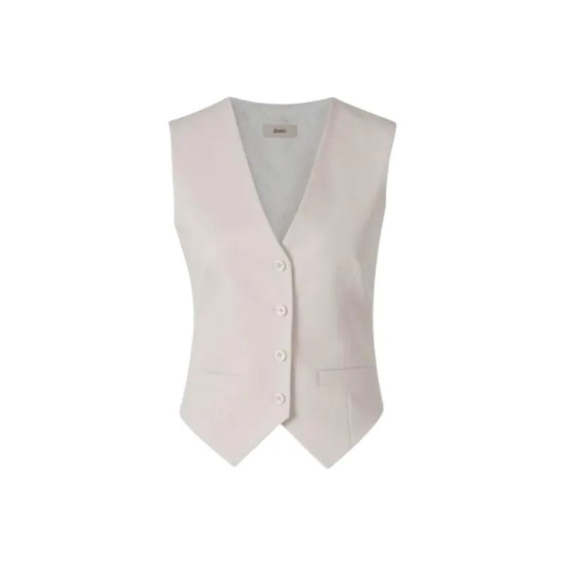 HERNO Logo Jacquard V Neck Waistcoat-0