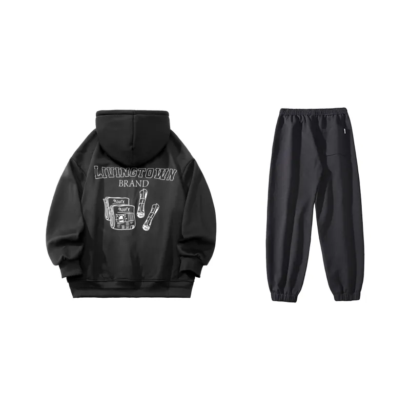 LIVINGTOWN Sweatshirt Sets Unisex-6