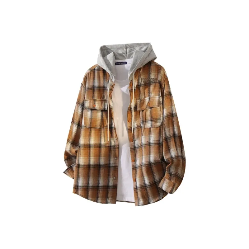 FAX FOR FMACM Shirt Unisex Black White Plaid-4