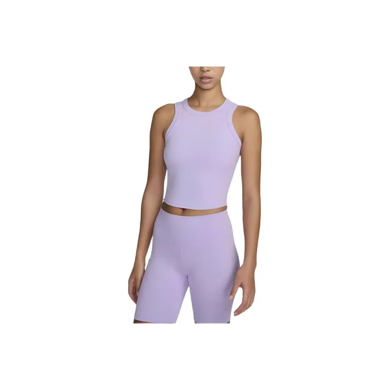 Nike One Fitted Women's Dri-FIT Cropped Tank Top-0