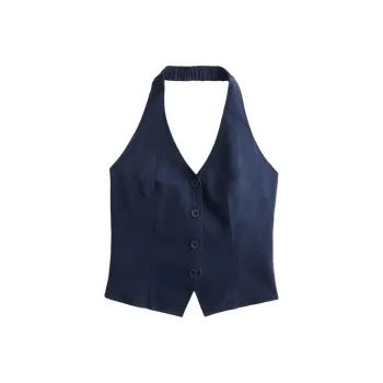 Hollister Tank Tops Women's Marine Blue