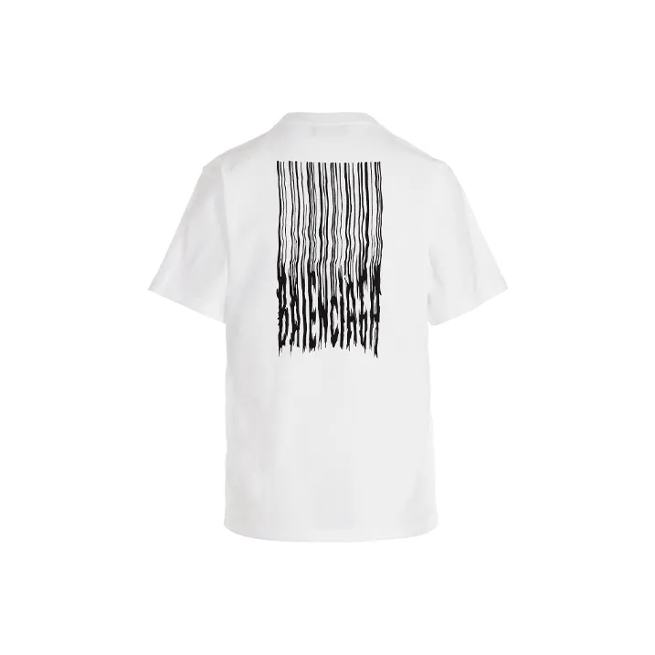 Balenciaga T Shirt Regular Fit Women's White-0