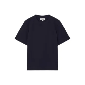 COS T-Shirt Women's Deep Navy Blue