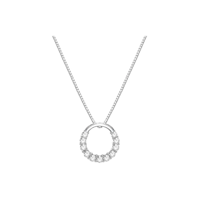QIANFANGDAHUANGYE Zircon Necklaces Women's-0