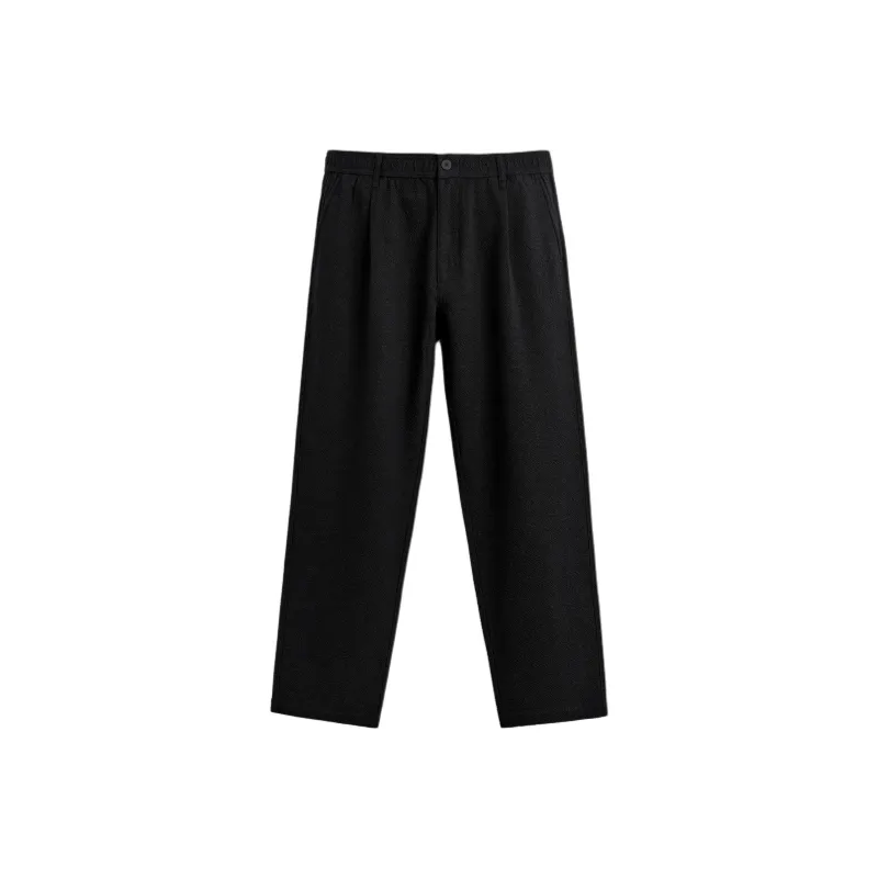 ZARA Casual Pants Men Black-0