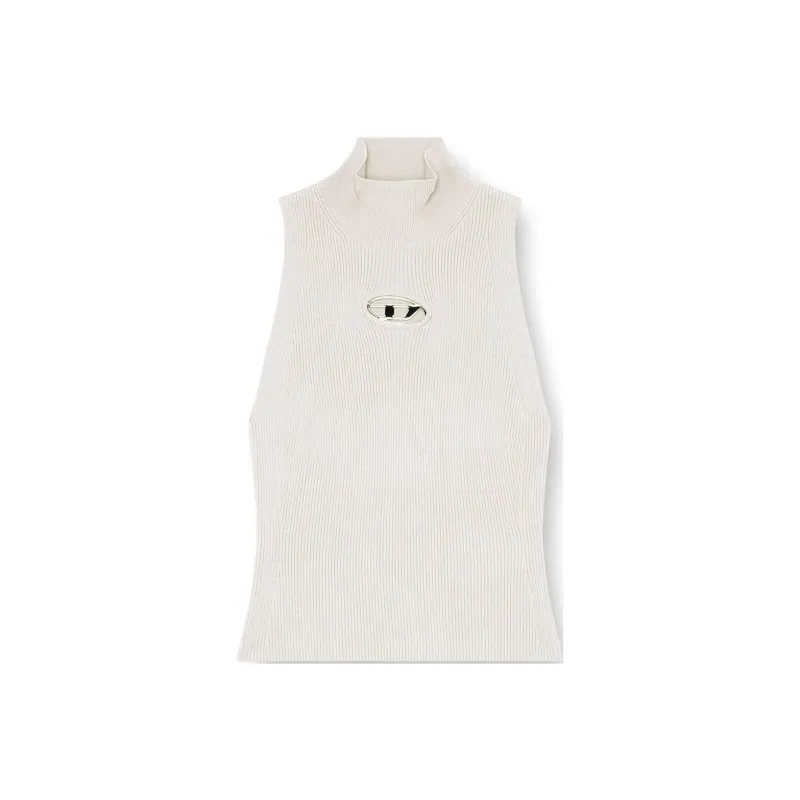 DIESEL M Onervax Ribbed Knit Turtleneck Top-0