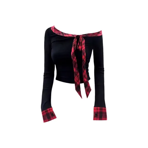 LWLG T Shirts Women's Black