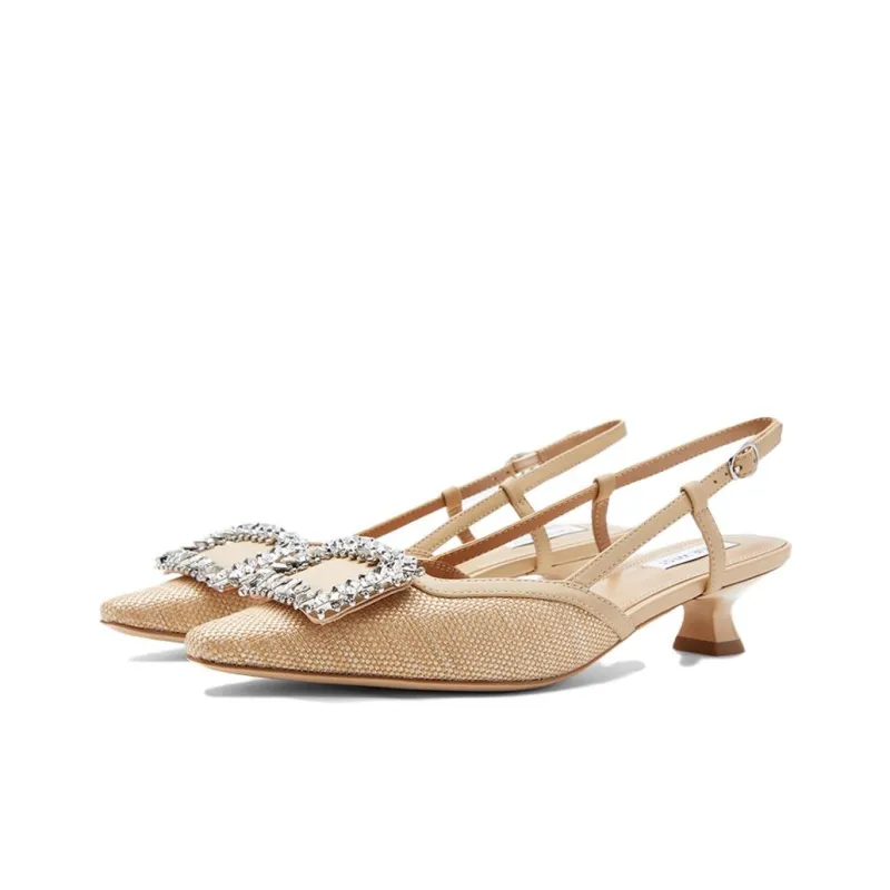 NINE WEST Irregular Heel High Heels 4.5cm Women's-9