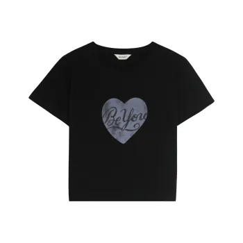 REAL EASY Set in Sleeve T Shirt Women's