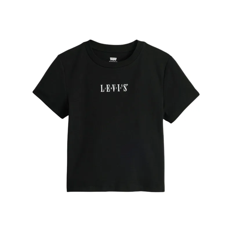 Levis T Shirts Women's Black-0