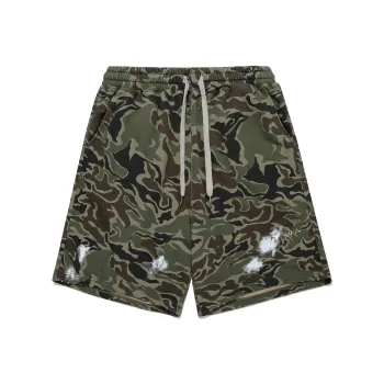 Guuka Knee Length Pants Men's Army Green
