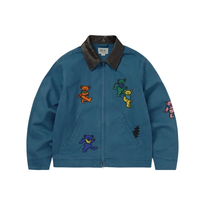 Thisisneverthat X Grateful Dead Jackets Unisex Blue-0