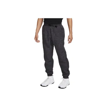 Nike Men's Woven Basketball Trousers Casual Pants Men's Black