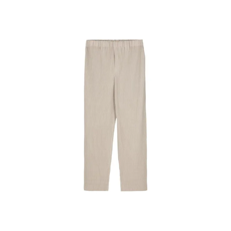 Homme Plissé Issey Miyake Tapered leg Plissé Trousers-0