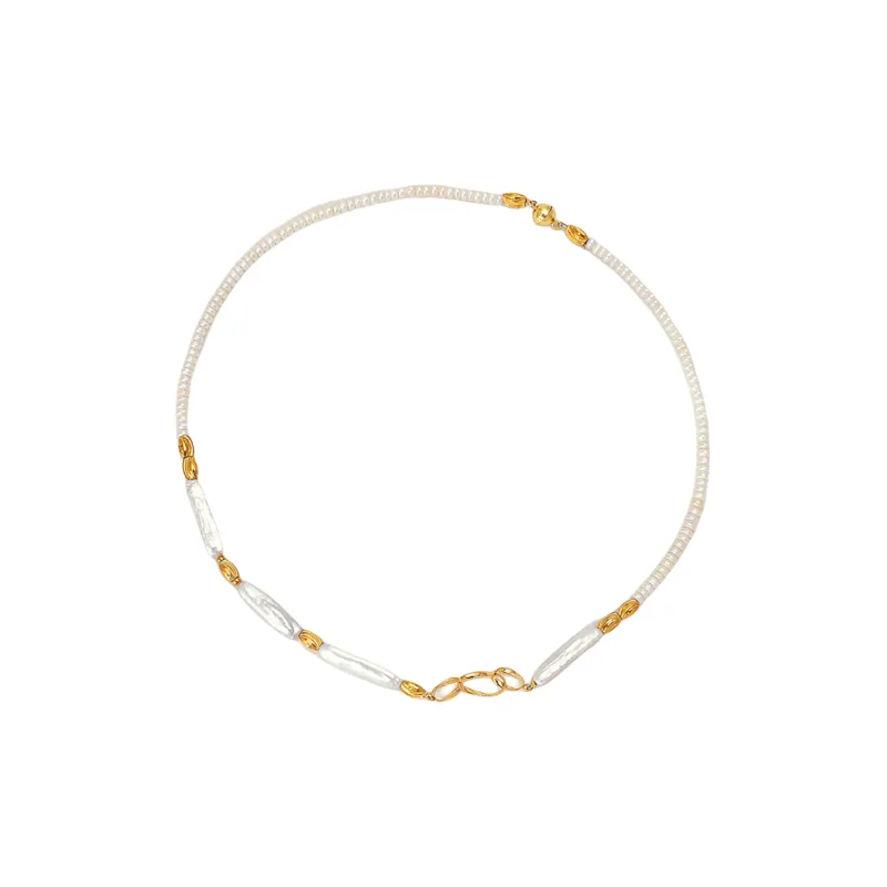Mofei Pearl Necklaces Women's-0