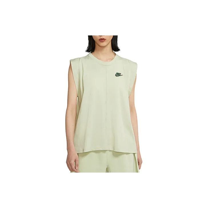 Nike T Shirt Women's Light Green-0