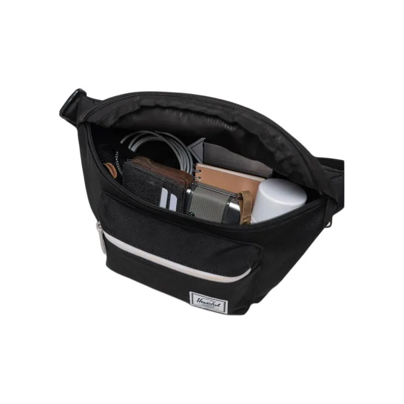 Herschel Recycled Materials Fanny Pack Unisex Black-2