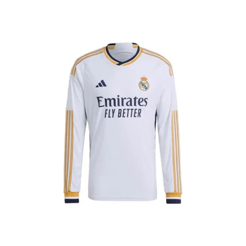 Adidas Real Madrid Soccer Jerseys Men White