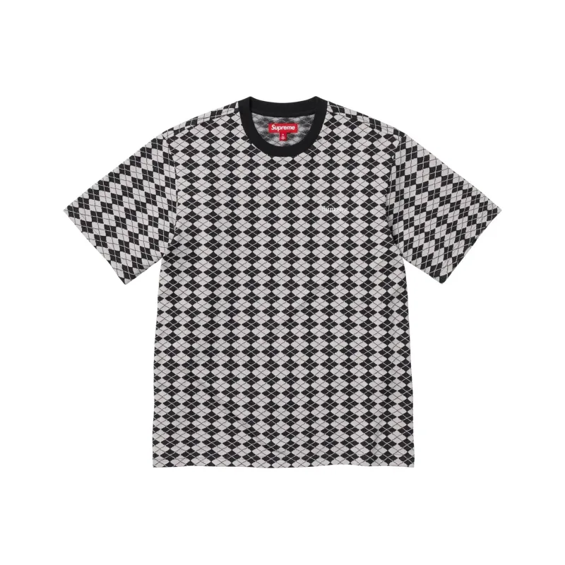 Supreme Diamond Jacquard S/S Top-0