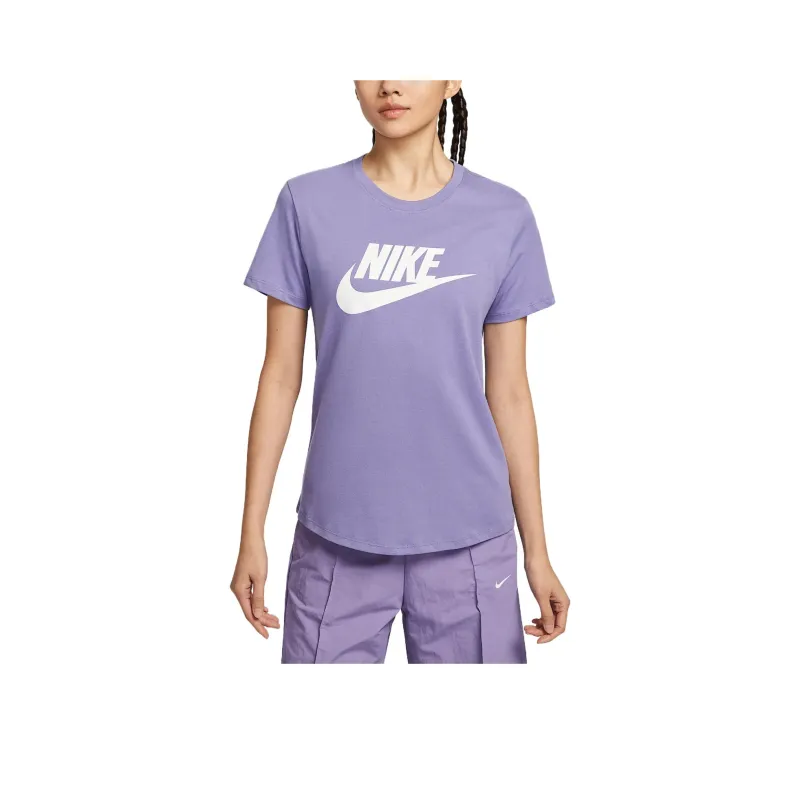 Nike Sportswear Essentials Series Regular T Shirt Women's Soft Purple-0