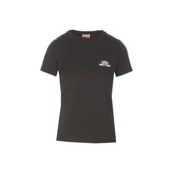 KENZO Happy Tiger Printed Crewneck T Shirt