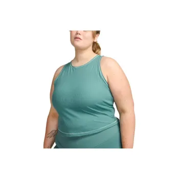 Nike One Fitted Women's Dri-FIT Ribbed Tank Top Plus Size