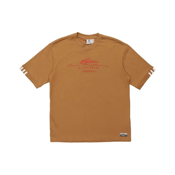 Adidas Originals T Shirt Women's Yellow-0