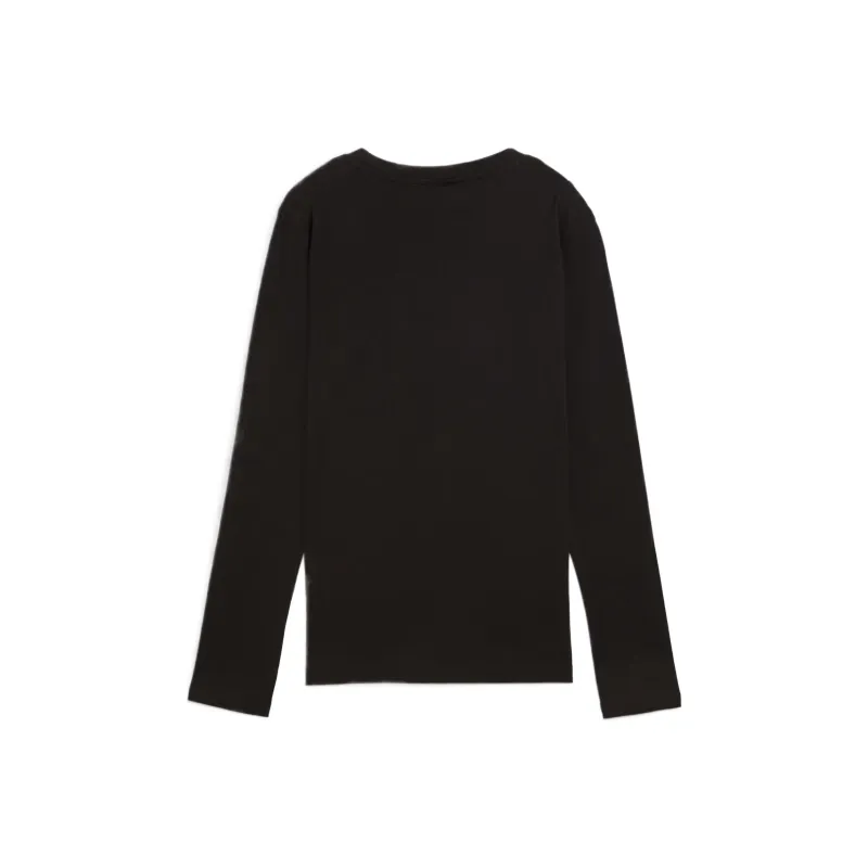 PUMA ESS Regular T Shirt Women's Black-1