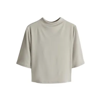 H&M T Shirt Women's Light Beige