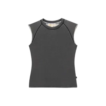 MICHAEL KORS SS25 Tank Top Women's Charcoal Black