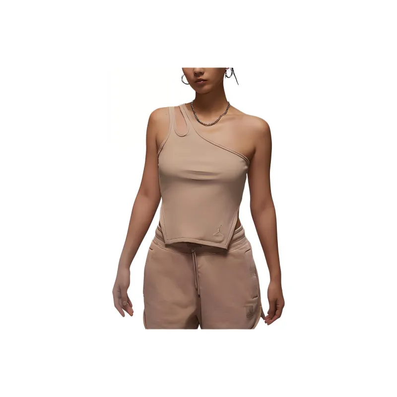 Jordan Tank Tops Women's Khaki-0
