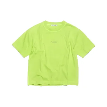 Acne Studios T Shirts Women's Neon Green