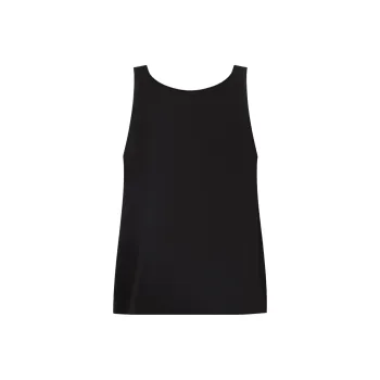 EMPORIO ARMANI Top With Fluid Crêpe Panel At The Back