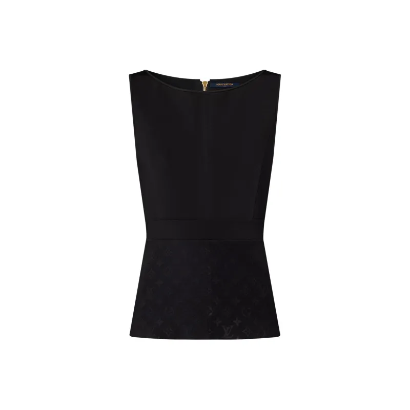 LOUIS VUITTON FW24 Tank Tops Women's Black-0