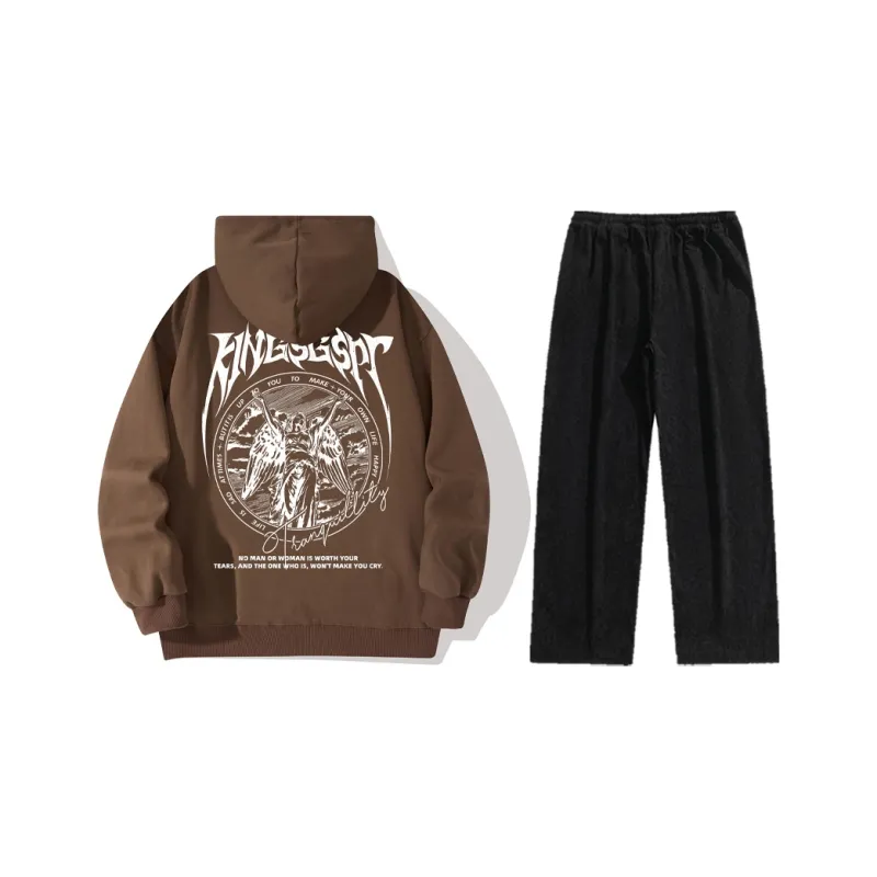 Kingsgspc Sweatshirt Set Unisex-105