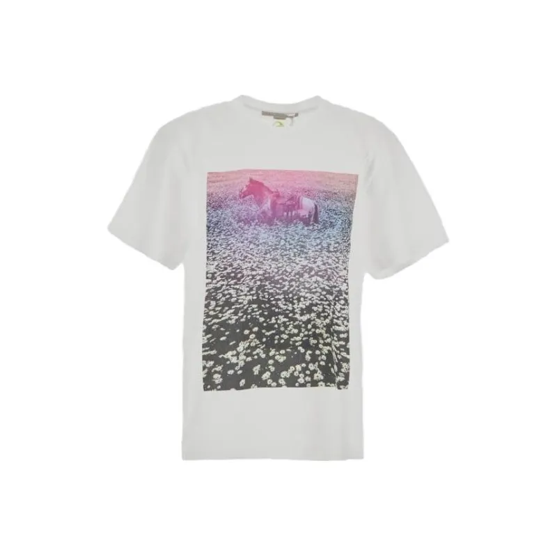 Stella McCartney Lucky Spot In Daisy Field Cotton T shirt-0