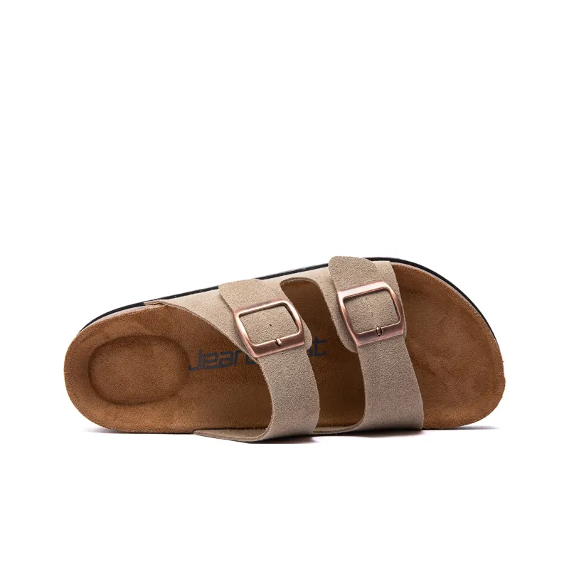 JEANSWEST Quiet Slip Resistant Odor Resistant Abrasion Resistant Slide Slippers Unisex-0