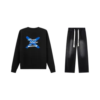 ALORGEEK Sweatshirt Sets Unisex