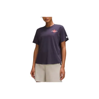 Lululemon Team Canada Regular T Shirt Women's Atmospheric Purple