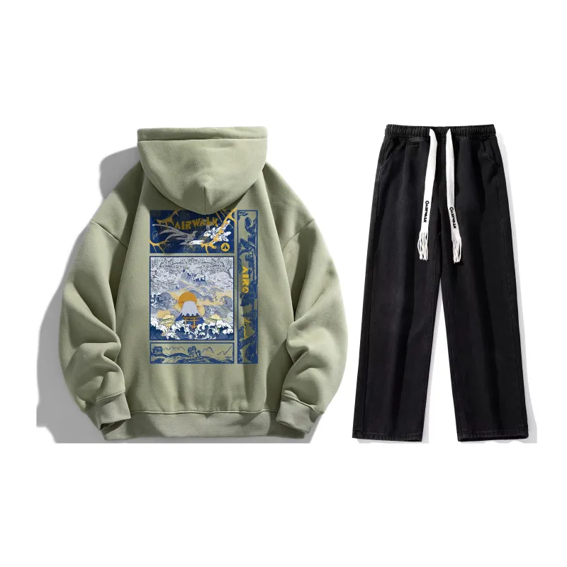 Airwalk Sweatshirt Sets Unisex-9