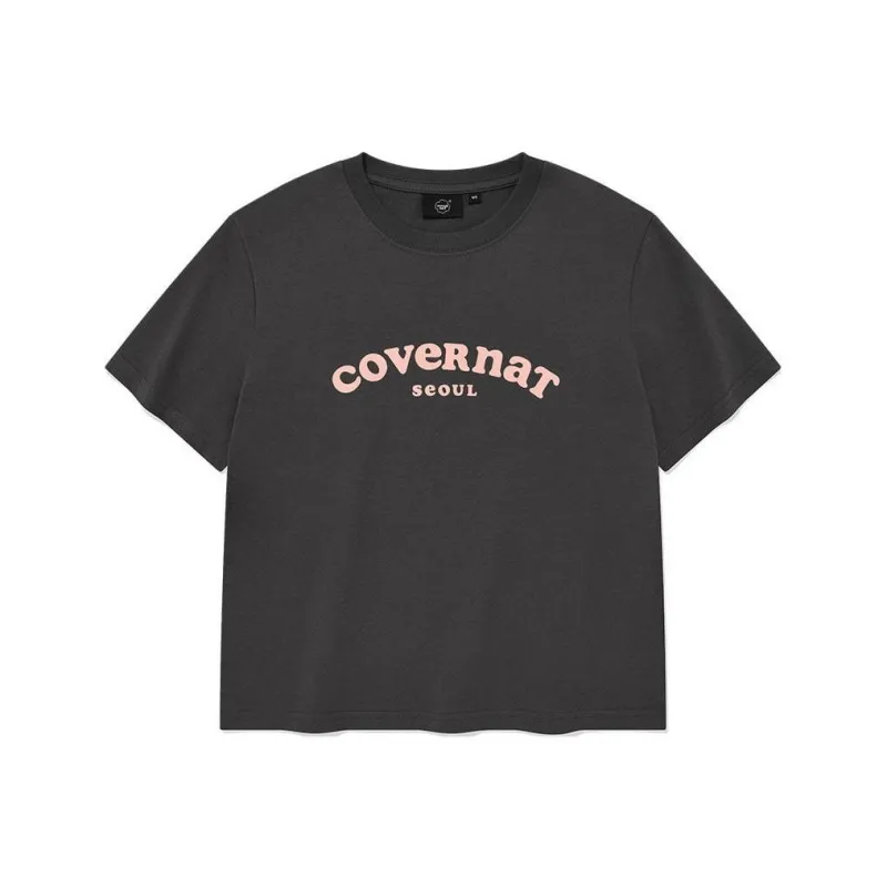COVERNAT T Shirt Women's Charcoal Gray-0