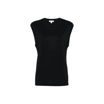 AGOLDE Crew neck Cotton Tank Top