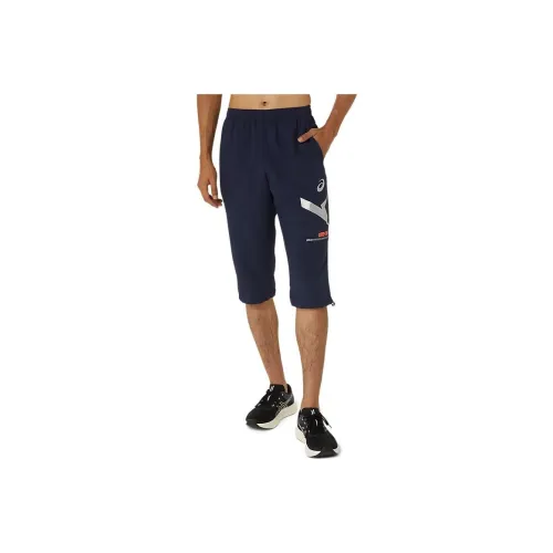 Asics Casual Shorts Unisex Marine Blue