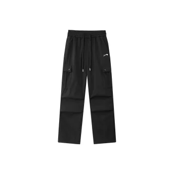 K bird Casual Pants Unisex Black