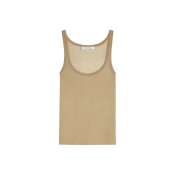 MaxMara Bastia Sleeveless Ribbed Top